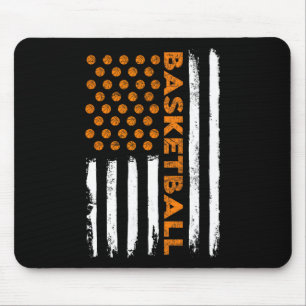 Tapis De Souris Sketll vintage Usa Drapeau 4 juillet Sketll Hommes