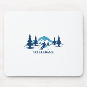 Tapis De Souris Ski Alabama Station de ski Ski Ski _1