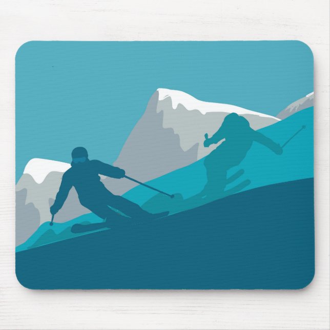 Tapis De Souris Ski alpin (Devant)