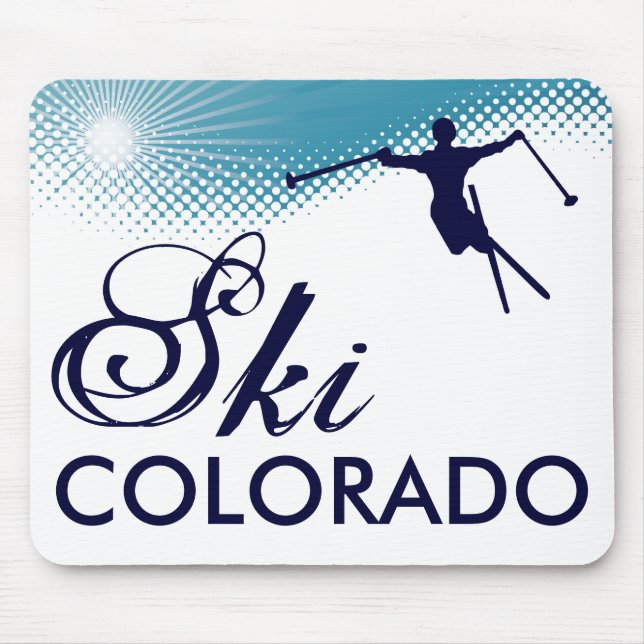 Tapis De Souris ski colorado (Devant)
