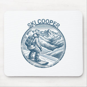 Tapis De Souris Ski Cooper Colorado Snowboard Snowboard
