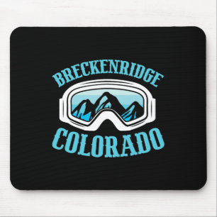 Tapis De Souris Ski de montagne Breckenridge Colorado Ski de monta