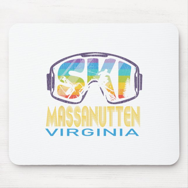 Tapis De Souris Ski Manutten Vermont Vacances ski (Devant)
