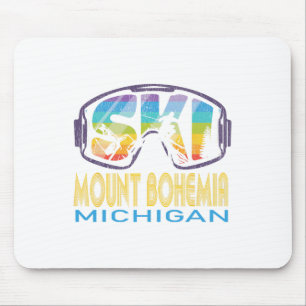 Tapis De Souris Ski Mont Bohemia Michigan Vacances de ski