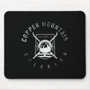 Tapis De Souris Ski Montagne Colorado Ski Snowboard Ski Wint