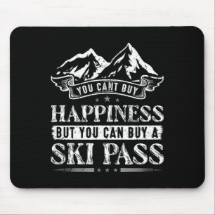 Tapis De Souris Ski neige montagnes ski