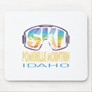 Tapis De Souris Ski Pomerelle Mountain Idaho Vacances ski