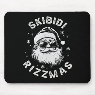 Tapis De Souris Skibidi Rizzmas Noël Rizz Santa Clau Noël