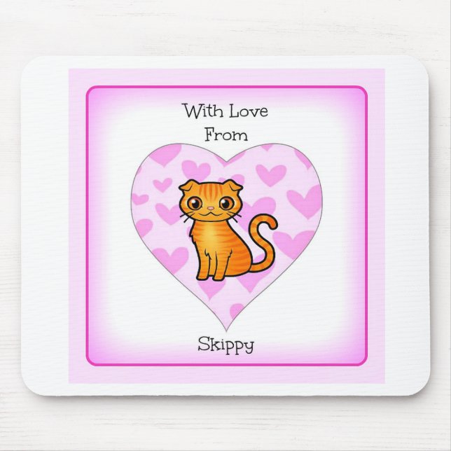 Tapis De Souris Skippy Aime Votre Souris (Devant)