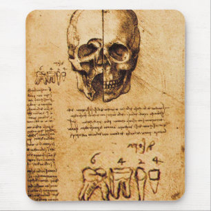 TAPIS DE SOURIS SKULL AND TEETH DENTAL CLINIC ,DENTIST