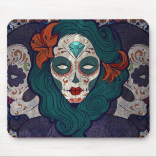 Tapis De Souris Skull Ladies