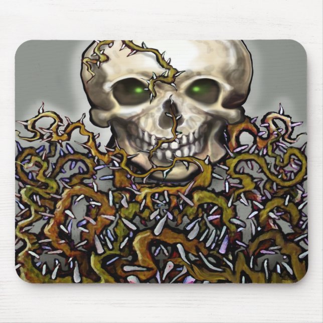 Tapis De Souris Skull-n-Thorns (Devant)