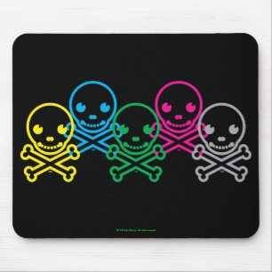Tapis De Souris SkullKrush™ 30s O Lim Pix Mousepad