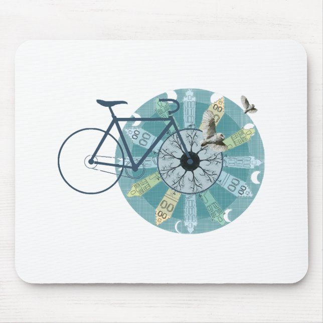 Tapis De Souris Skyline d'Amsterdam (Devant)