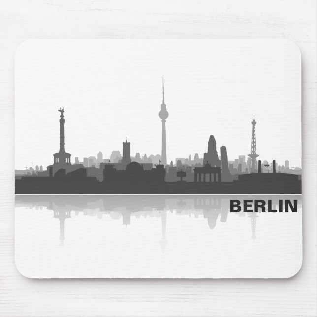 Tapis De Souris Skyline de Berlin (Devant)