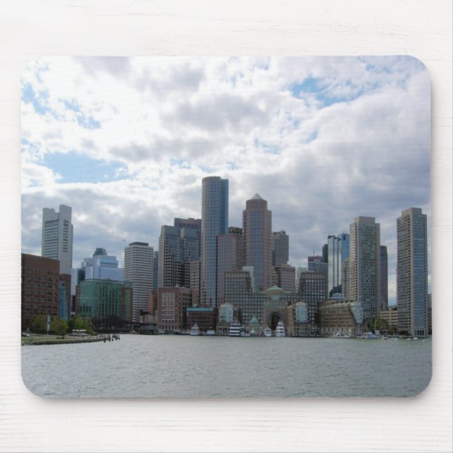 Tapis de souris Skyline de Boston (Devant)