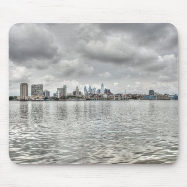 Tapis De Souris Skyline Philly (Devant)