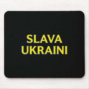 Tapis De Souris Slava Ukraïni – Couleurs Ukrainiennes Audacieuses
