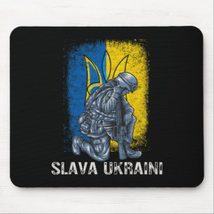 Tapis De Souris Slava Ukraïni Gloire à l'Ukraine Trident Pro Ukrai