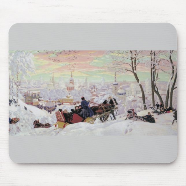 Tapis De Souris Sleigh Ride Russe (Devant)