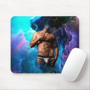 Tapis De Souris SlipperyJoe's artistique homme sous-vêtements boss