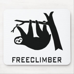 Tapis De Souris sloth fautier climber freeclimber freeclimbing