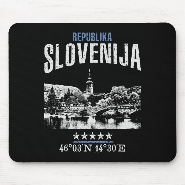 Tapis De Souris Slovénie (Devant)