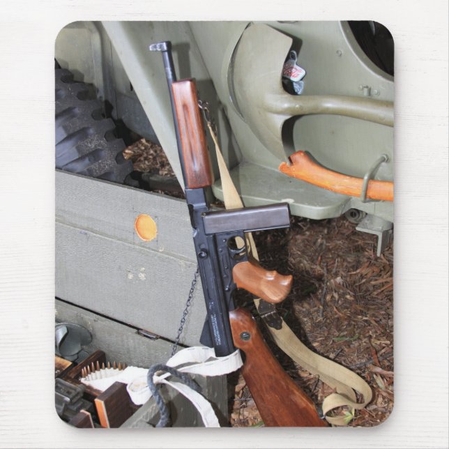 Tapis De Souris SMG de Thompson en la jeep (Devant)