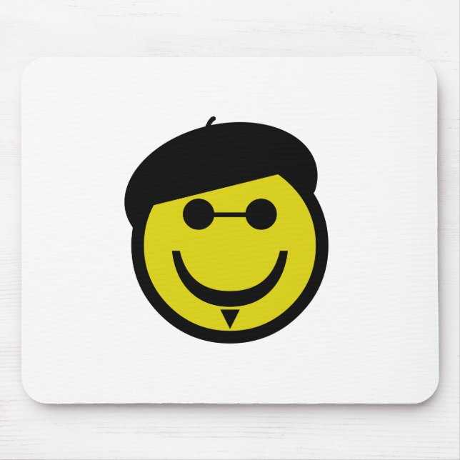 Tapis De Souris Smiley beatnik (Devant)