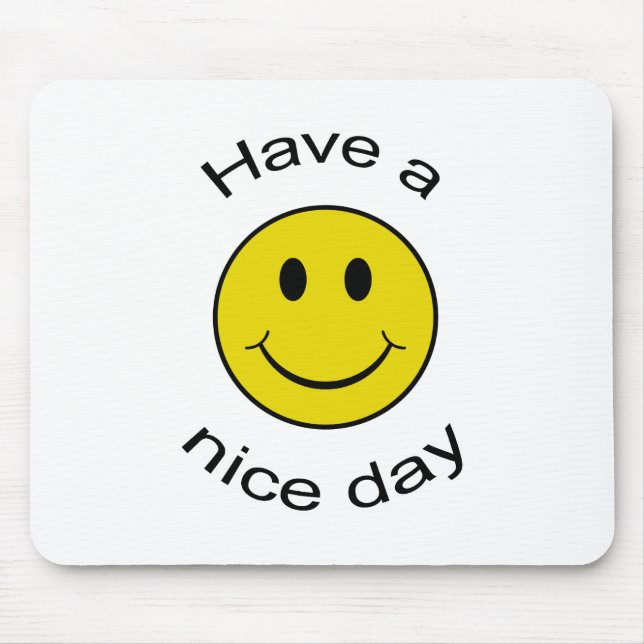 Tapis De Souris Smiley effronté (Devant)