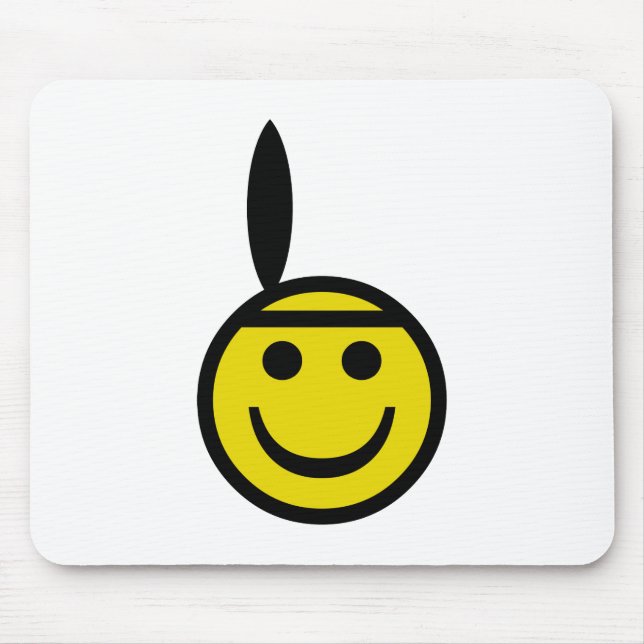 Tapis De Souris Smiley indien (Devant)