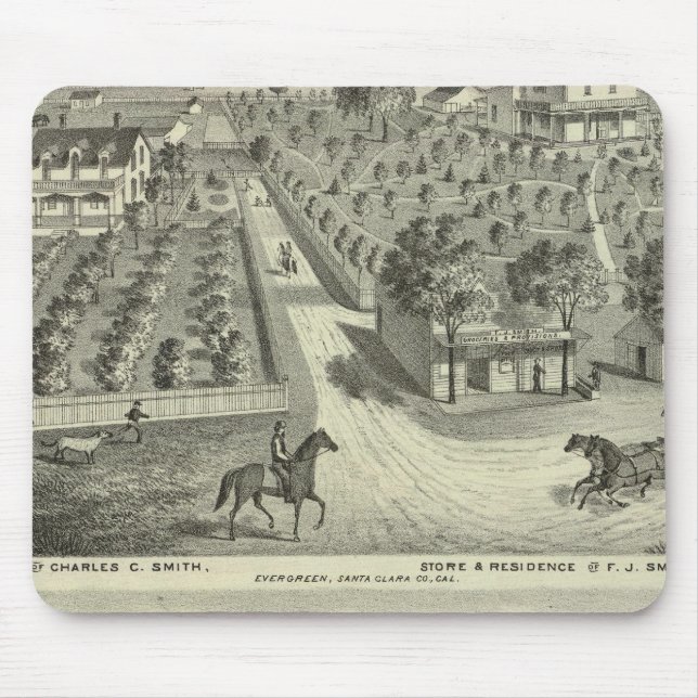 Tapis De Souris Smith, résidences Herman, magasin (Devant)