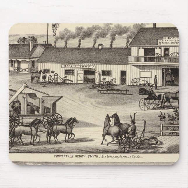 Tapis De Souris Smyth, propriétés Adams (Devant)