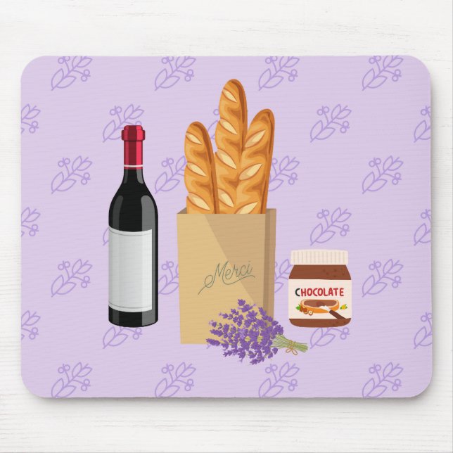 Tapis De Souris Snack français (Devant)