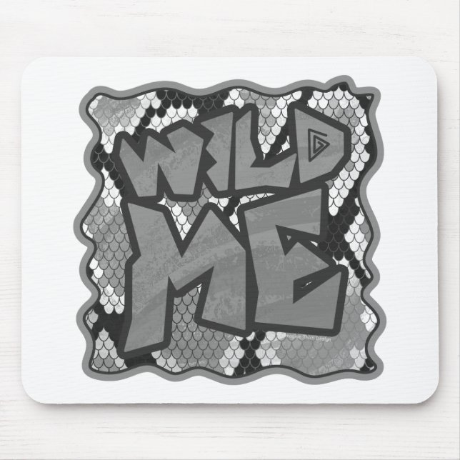 Tapis De Souris Snake Yellow et Gold Print (Devant)