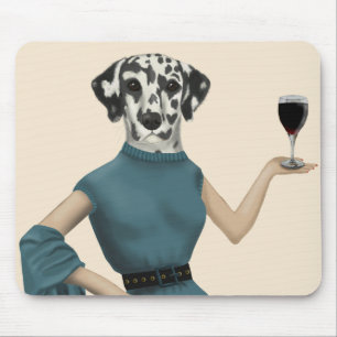 Tapis De Souris Snob de vin de Dalmatie