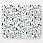 Tapis De Souris Snoopy Smile Giggle Laugh Pattern<br><div class="desc">Take a look at this super cute design featuring Snoopy fun various poses.</div>