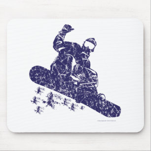 Tapis De Souris Snow-Boarder