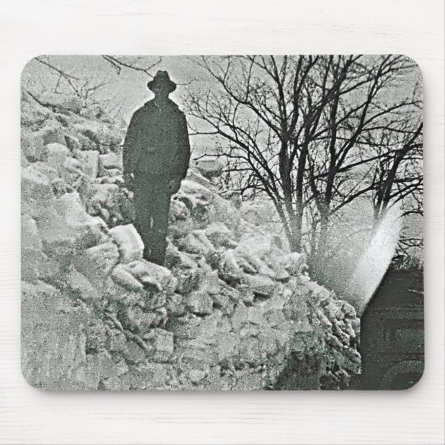 Tapis De Souris Snow mousepad (Devant)