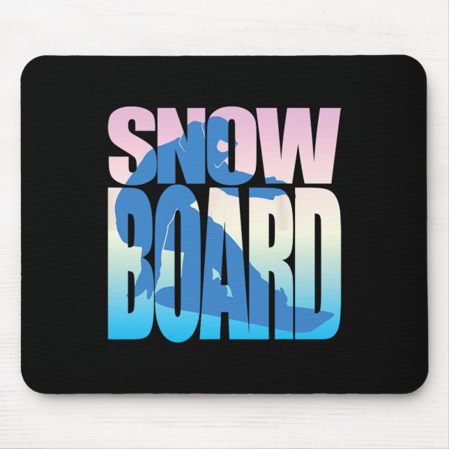 Tapis De Souris Snowboard3 (Devant)