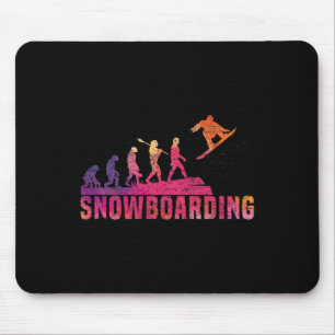 Tapis De Souris Snowboard Evolution du snowboard Freestyle Snowboa