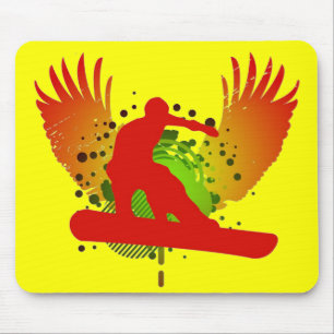Tapis De Souris snowboard. hi-fi.