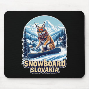 Tapis De Souris Snowboard Lynx En Slovaquie Aventure