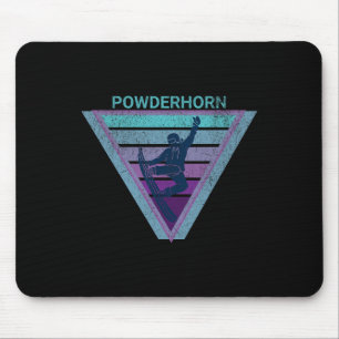 Tapis De Souris Snowboard Powderhorn Station de ski Colorado Snowb