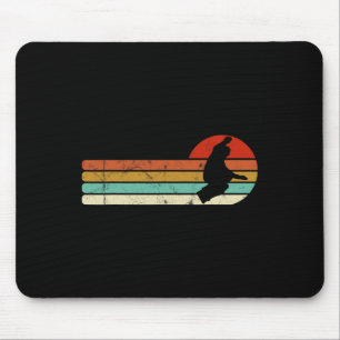 Tapis De Souris Snowboard Vintage Retro