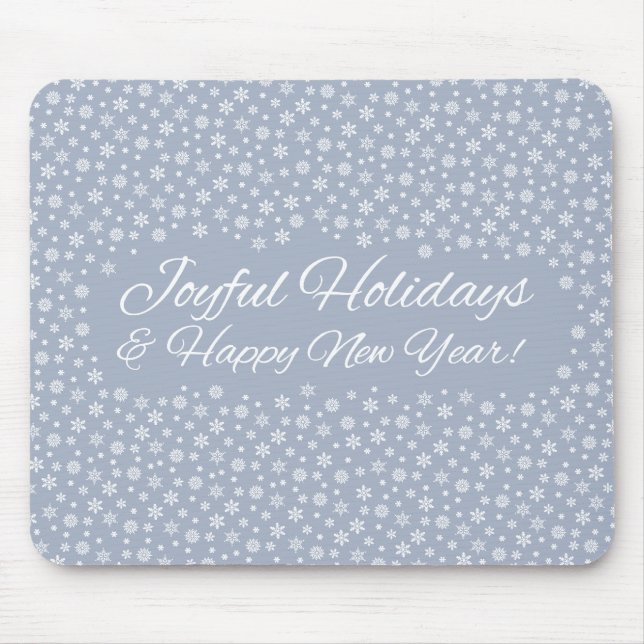 Tapis De Souris Snowflake Holiday mousepad (Devant)