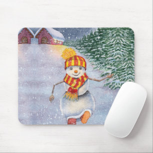 Tapis De Souris Snowman