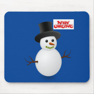 Tapis De Souris Snowman Souse Pad