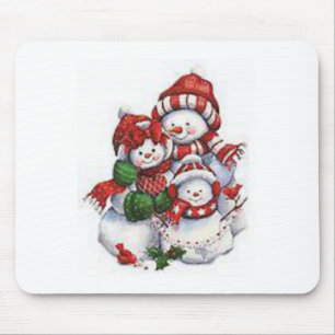 Tapis De Souris Snowman Souse Pad