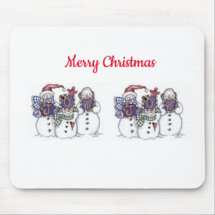 Tapis De Souris Snowman Souse Pad